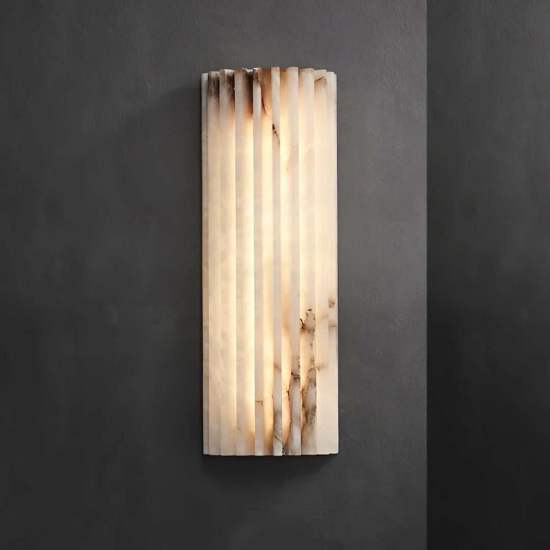 Alvia Alabaster Wall Light - Vakkerlight