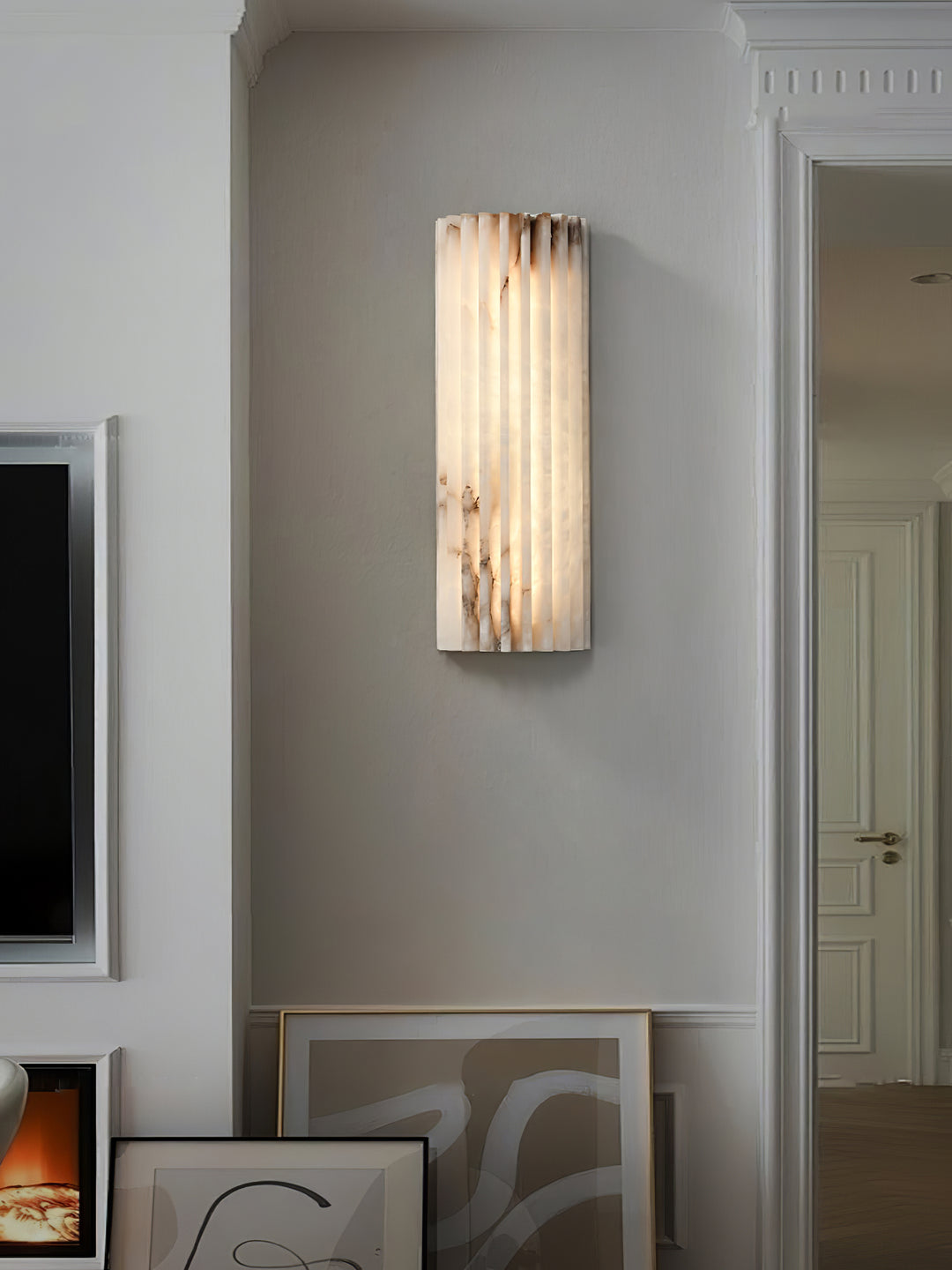 Alvia Alabaster Wall Light - Vakkerlight