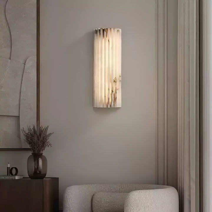 Alvia Alabaster Wall Light - Vakkerlight