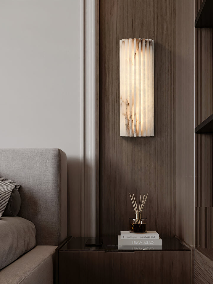 Alvia Alabaster Wall Light - Vakkerlight