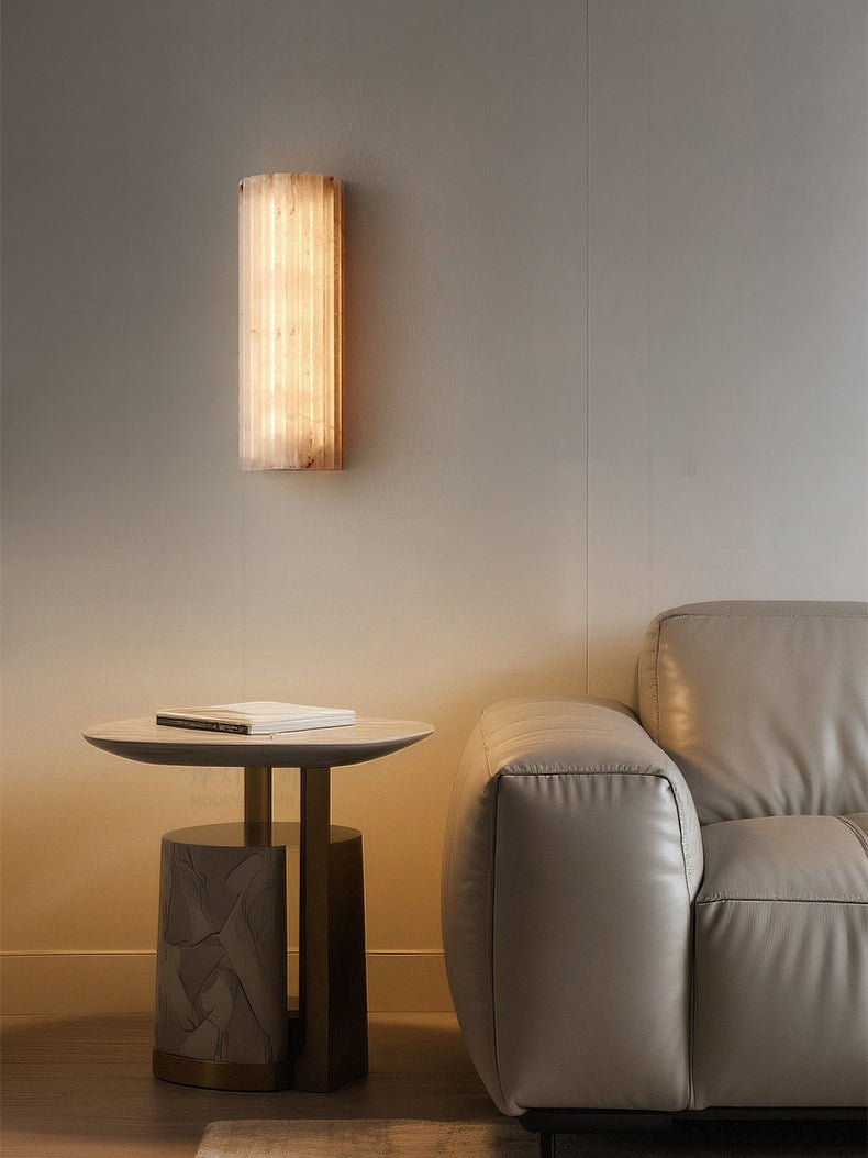 Alvia Alabaster Wall Light - Vakkerlight