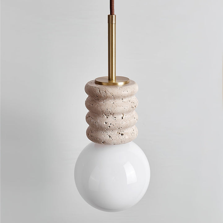 Alvia Travertine Pendant Lamp - Vakkerlight