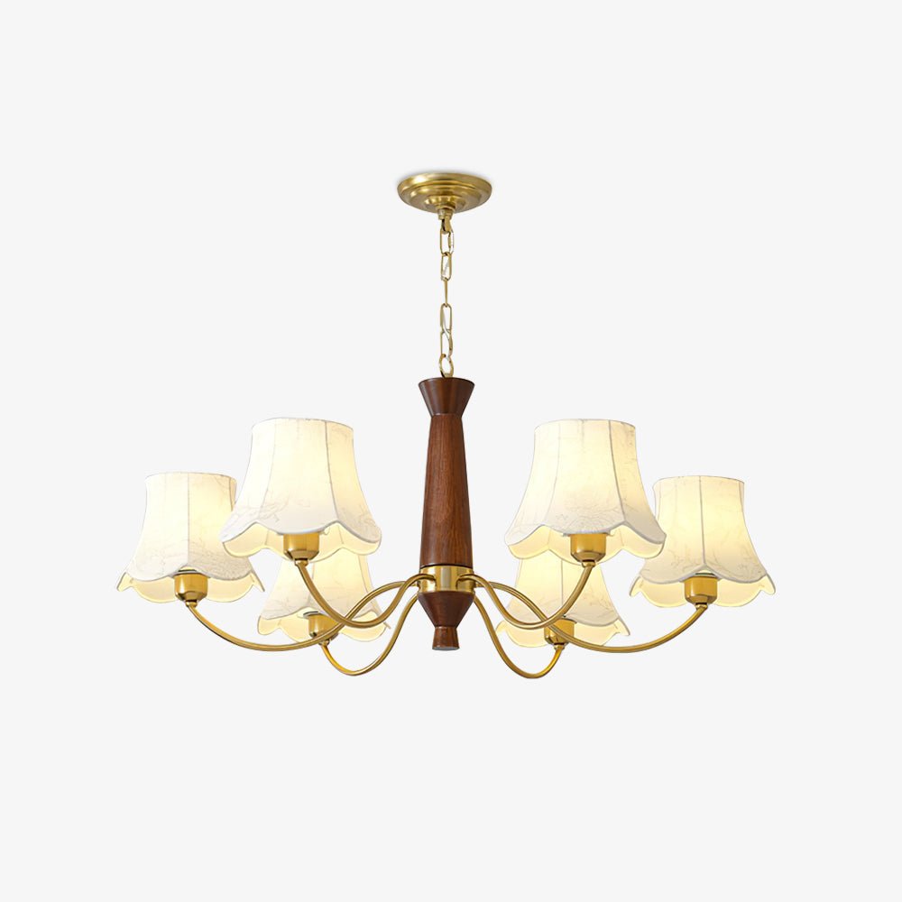 Alyssa Fabric Chandelier - Vakkerlight