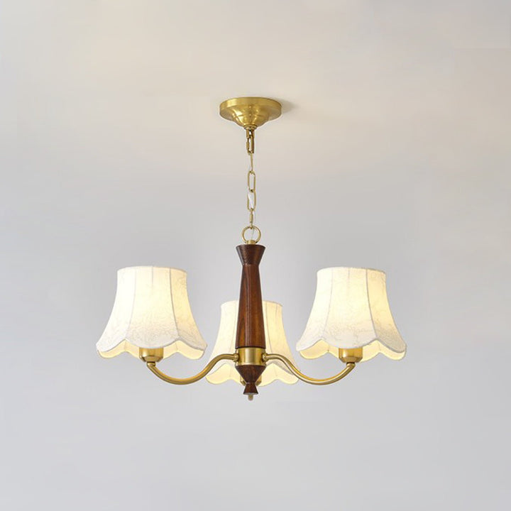 Alyssa Fabric Chandelier - Vakkerlight