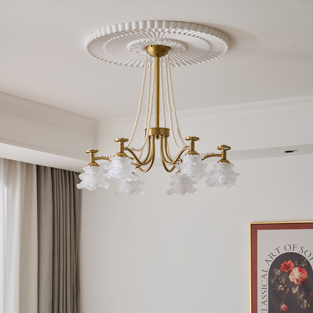 Amaris Rose Chandelier - Vakkerlight