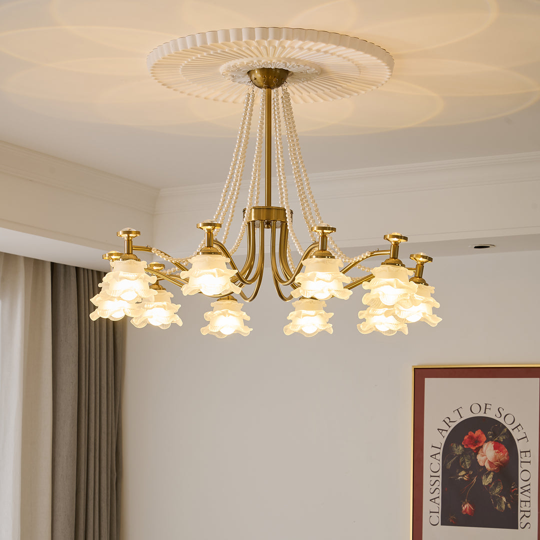 Amaris Rose Chandelier - Vakkerlight