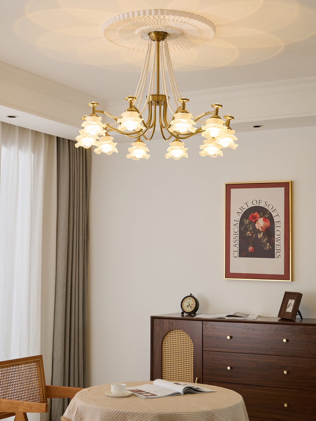 Amaris Rose Chandelier - Vakkerlight