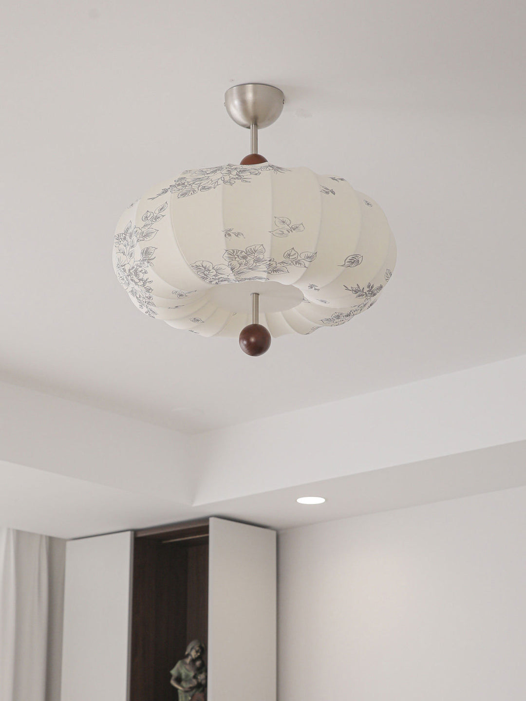 Amaya Fabric Lantern Pendant Light - Vakkerlight