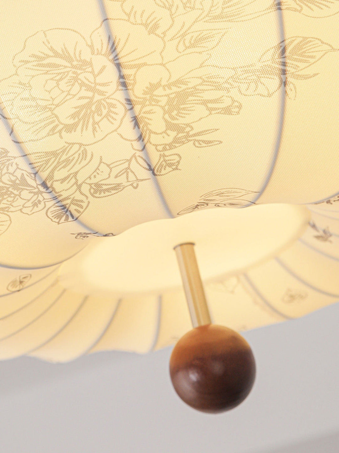 Amaya Fabric Lantern Pendant Light - Vakkerlight