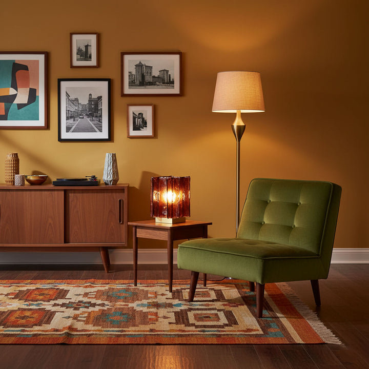 Amber Building Block Table Lamp - Vakkerlight