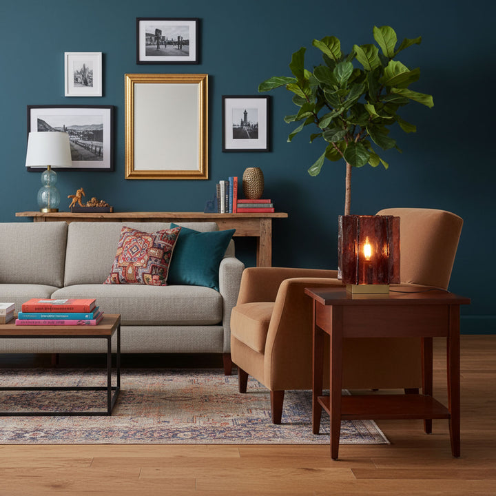 Amber Building Block Table Lamp - Vakkerlight