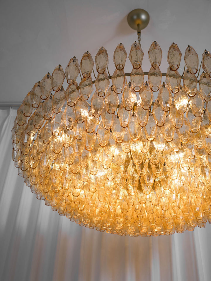 Amber Sorrento Chandelier - Vakkerlight