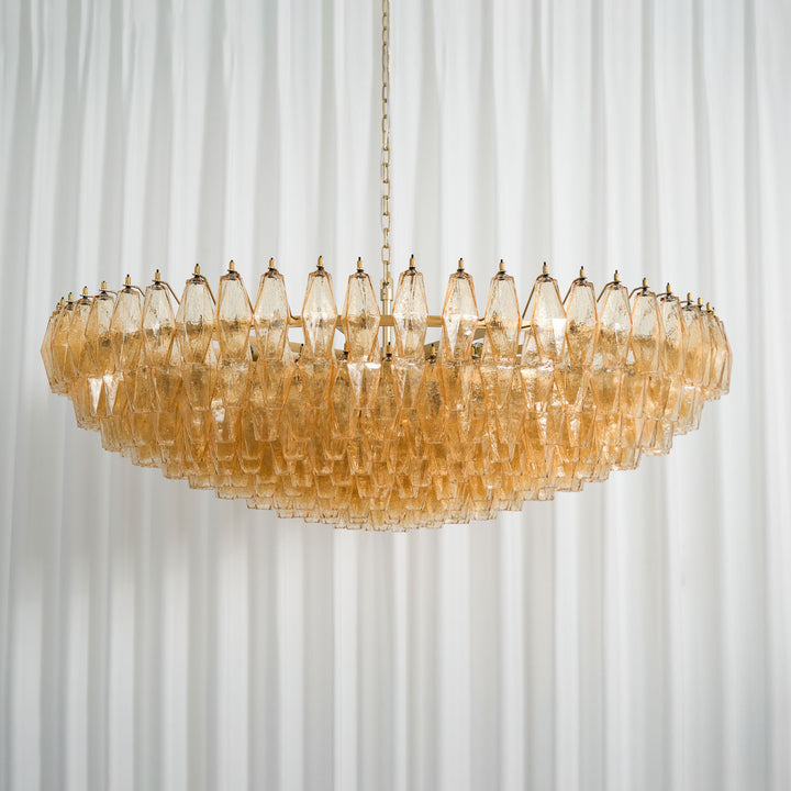 Amber Sorrento Chandelier - Vakkerlight
