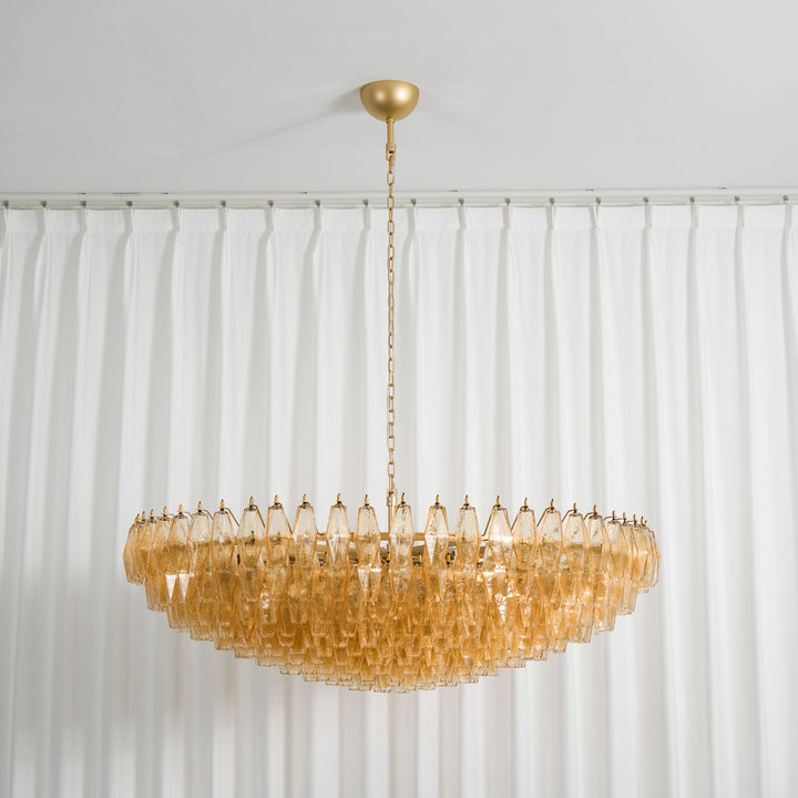 Amber Sorrento Chandelier - Vakkerlight