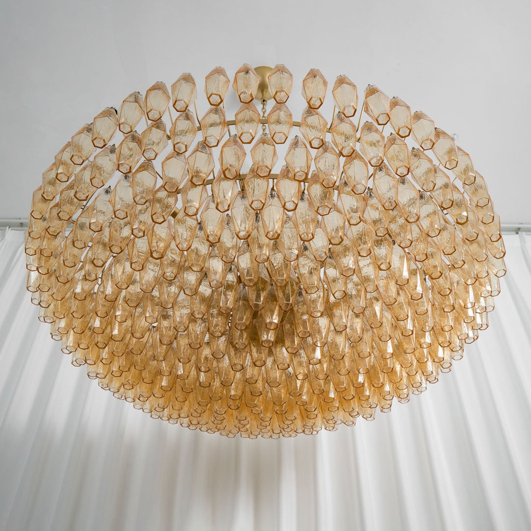 Amber Sorrento Chandelier - Vakkerlight