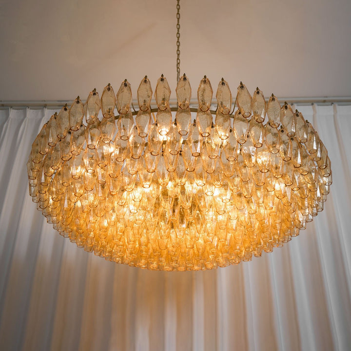 Amber Sorrento Chandelier - Vakkerlight