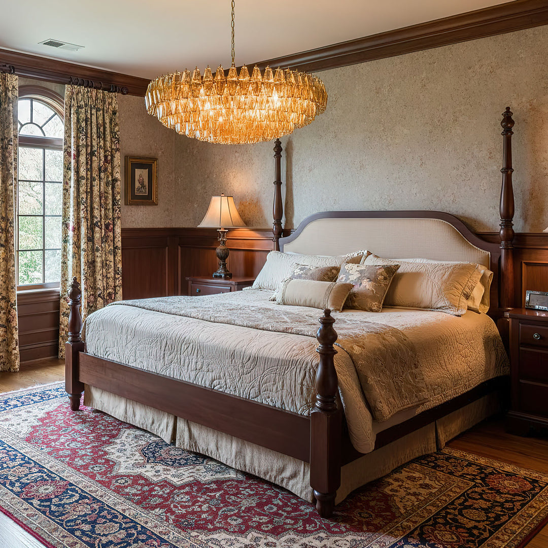 Amber Sorrento Chandelier - Vakkerlight