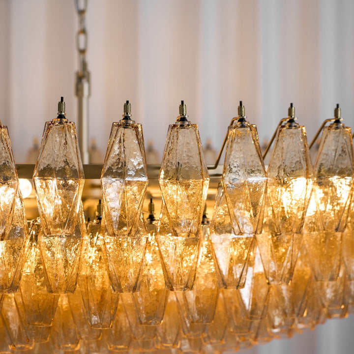 Amber Sorrento Chandelier - Vakkerlight
