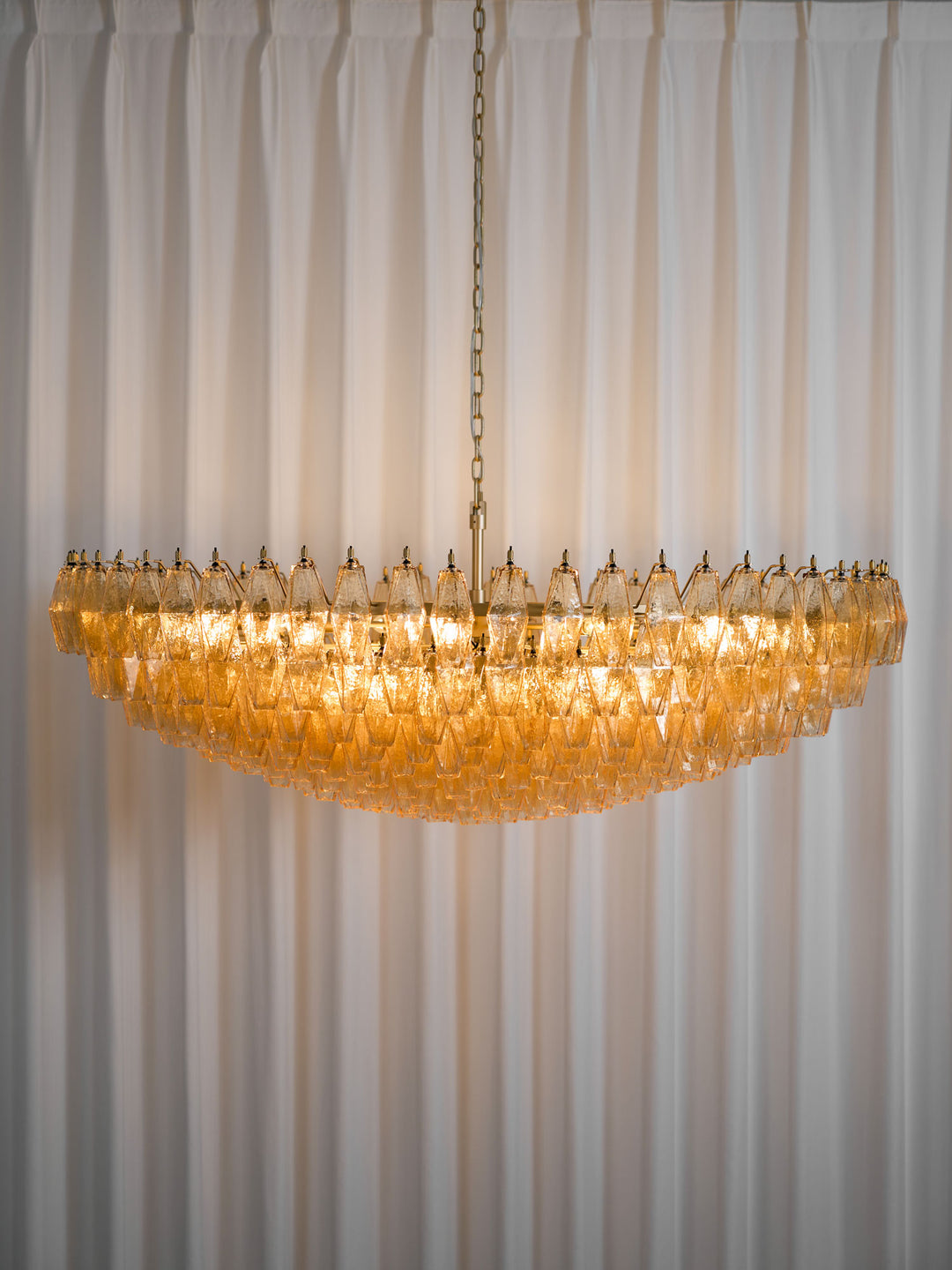 Amber Sorrento Chandelier - Vakkerlight