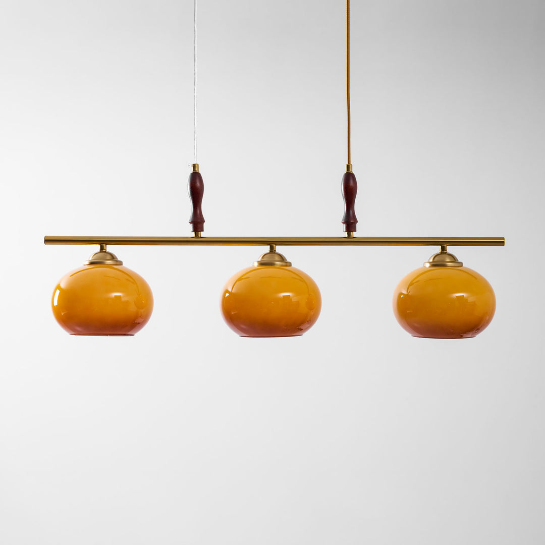 Amber Trio Pendant Lamp