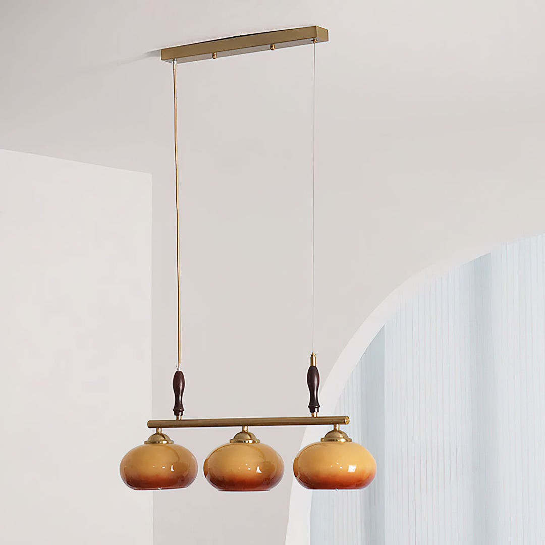 Amber Trio Pendant Lamp - Vakkerlight