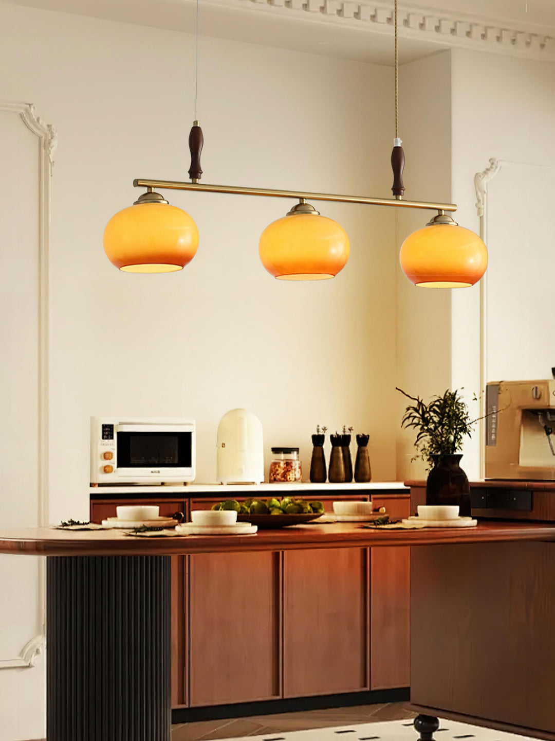 Amber Trio Pendant Lamp - Vakkerlight