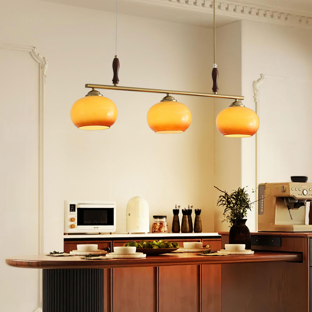 Amber Trio Pendant Lamp - Vakkerlight