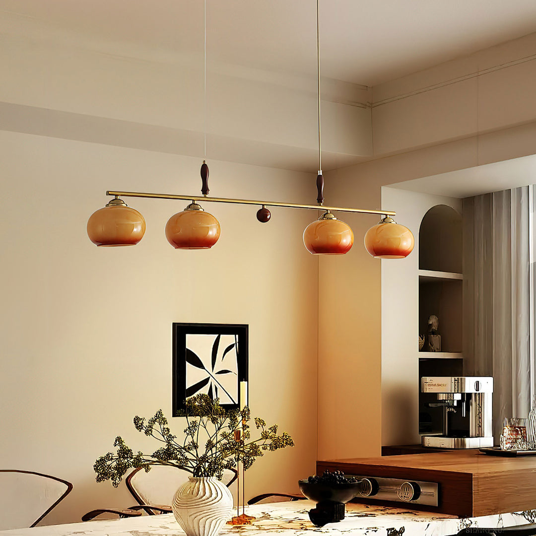 Amber Trio Pendant Lamp - Vakkerlight
