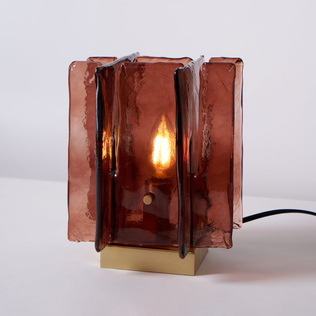 Amber Building Block Table Lamp - Vakkerlight