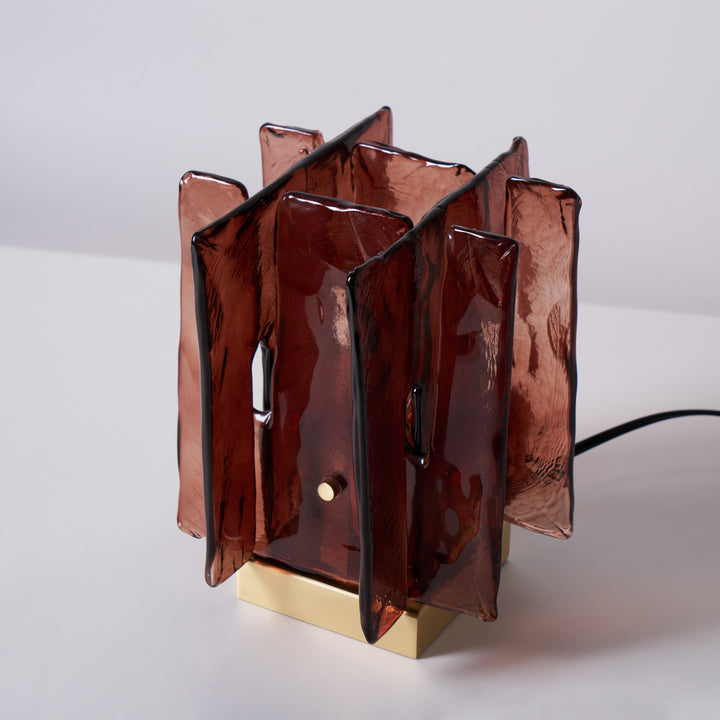 Amber Building Block Table Lamp - Vakkerlight