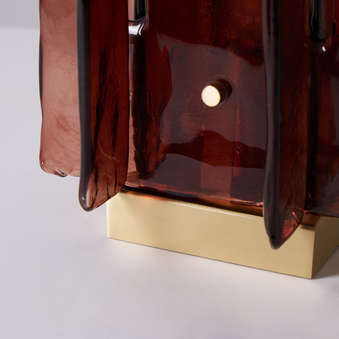 Amber Building Block Table Lamp - Vakkerlight