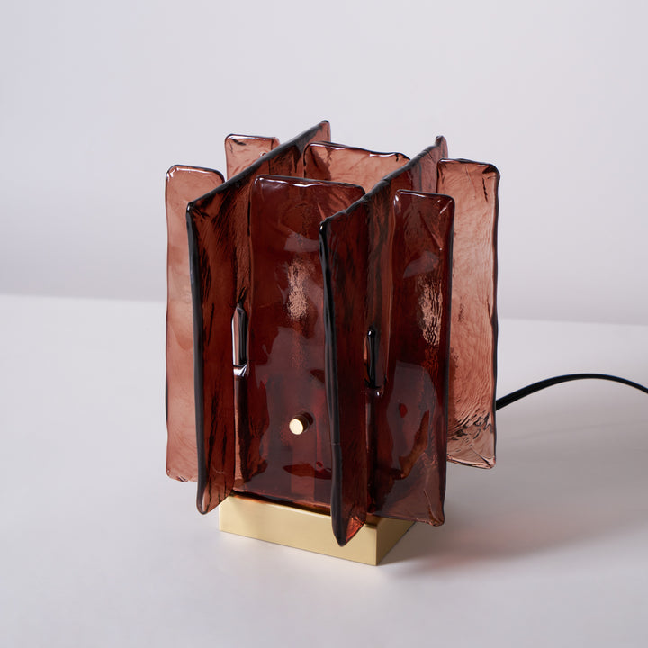 Amber Building Block Table Lamp - Vakkerlight