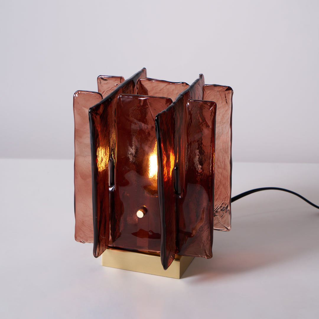 Amber Building Block Table Lamp - Vakkerlight