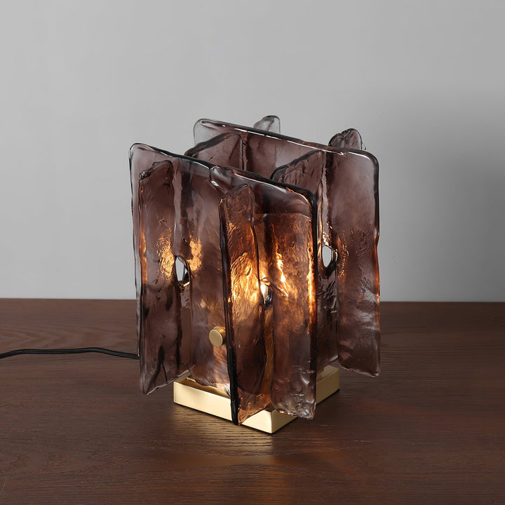 Amber Building Block Table Lamp - Vakkerlight