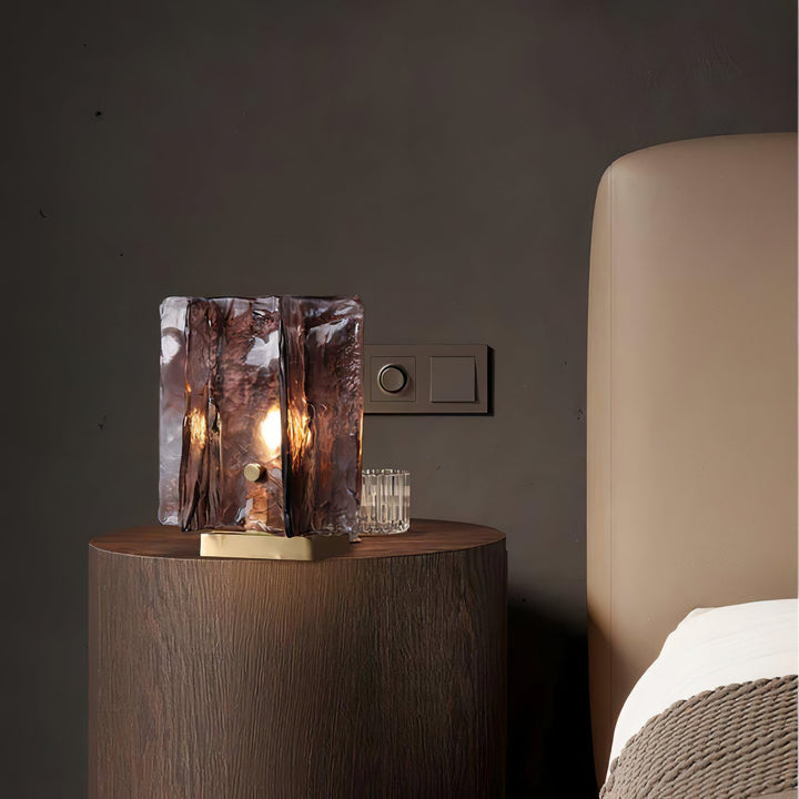 Amber Building Block Table Lamp - Vakkerlight