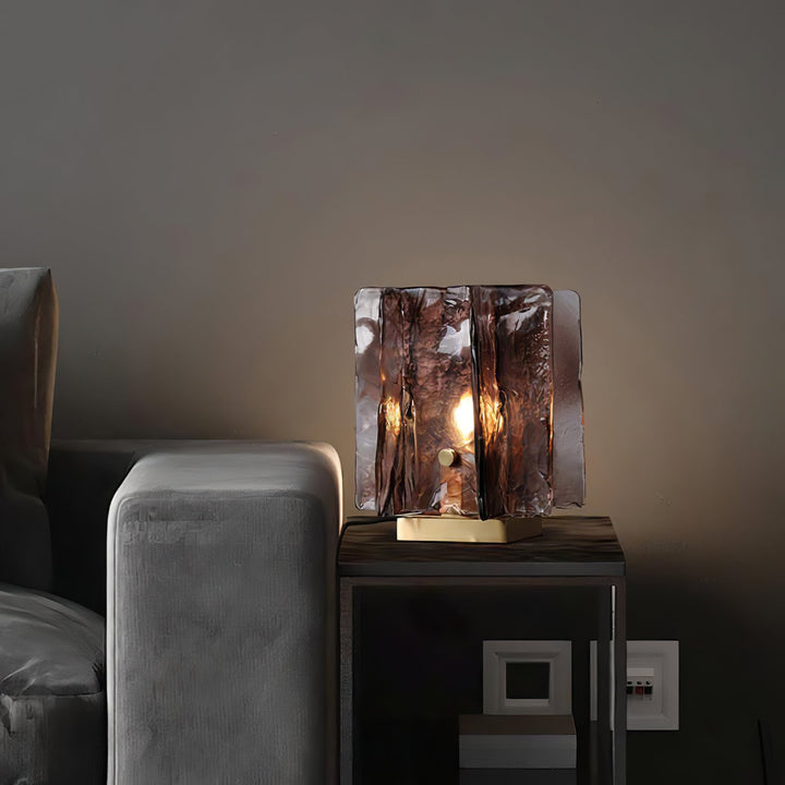 Amber Building Block Table Lamp - Vakkerlight