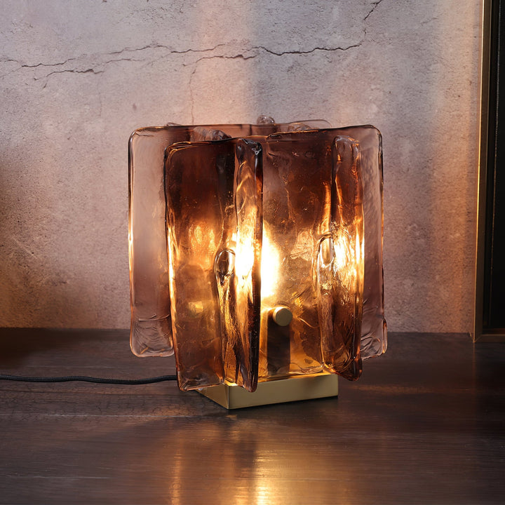 Amber Building Block Table Lamp - Vakkerlight