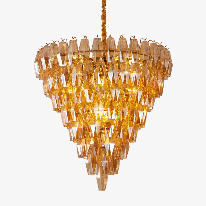 Amber Empire Chandelier - Vakkerlight