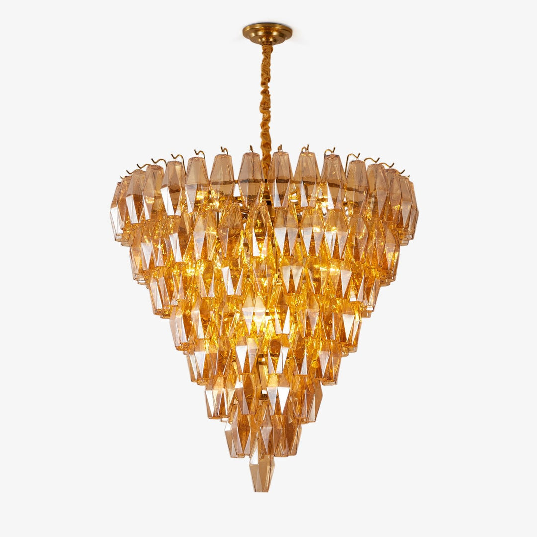Amber Empire Chandelier - Vakkerlight