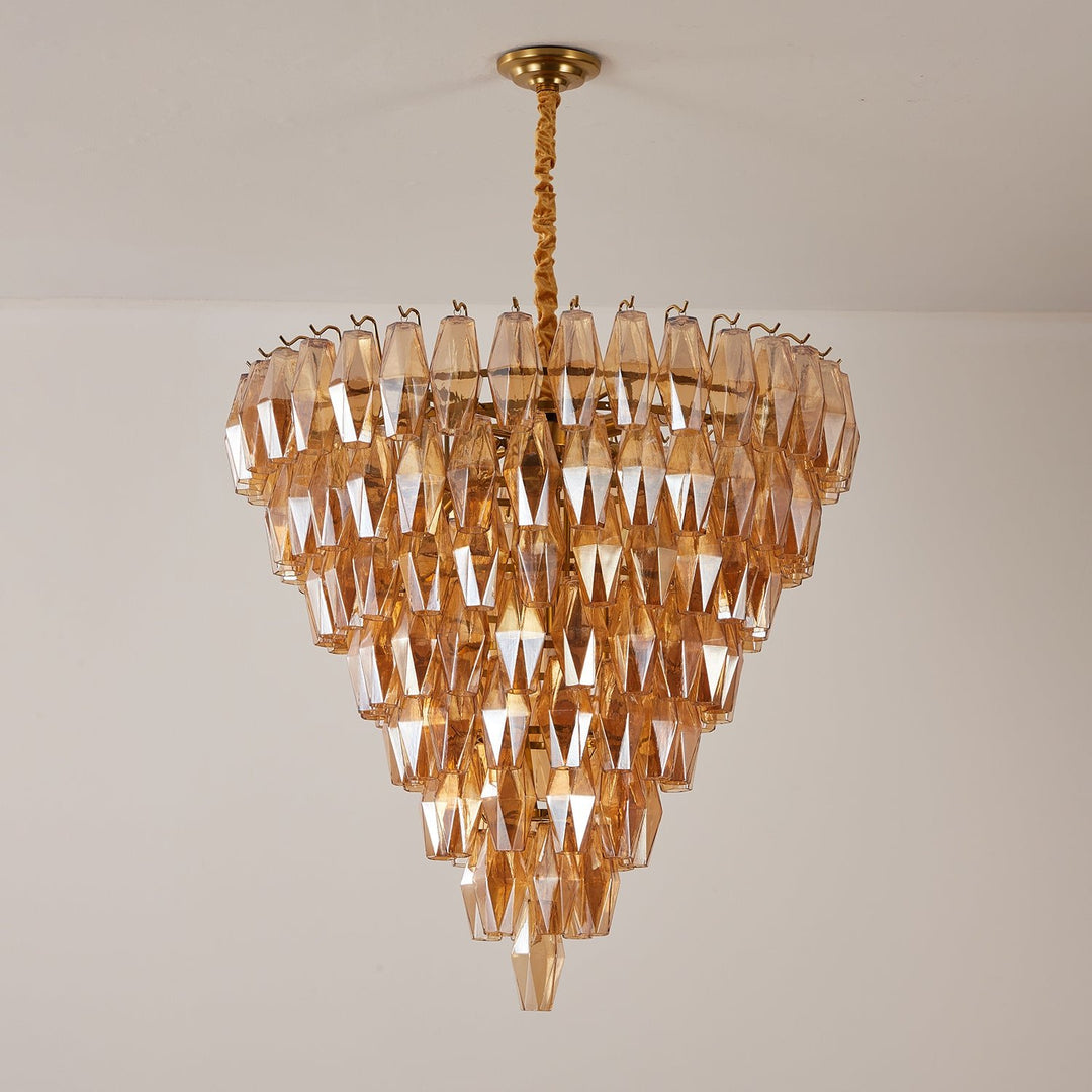 Amber Empire Chandelier - Vakkerlight