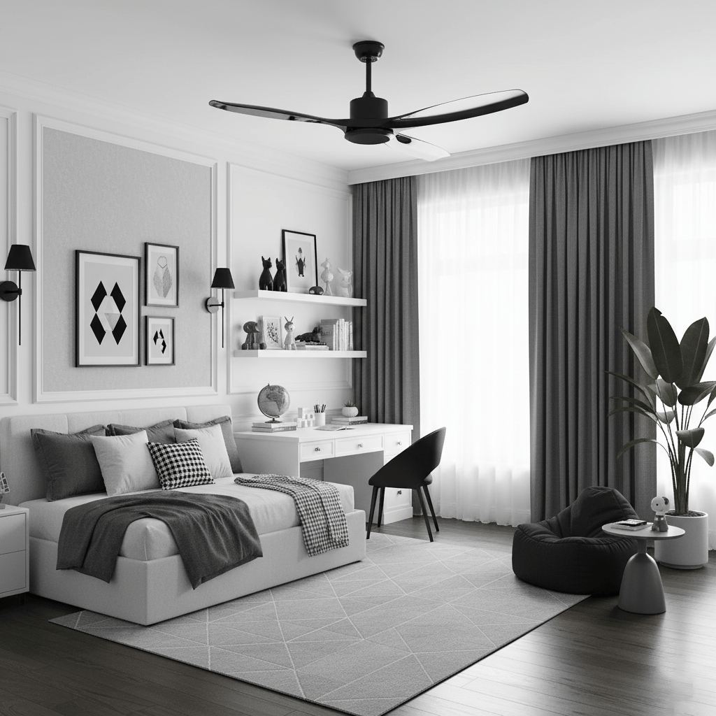 Amelia Ceiling Fan - Vakkerlight