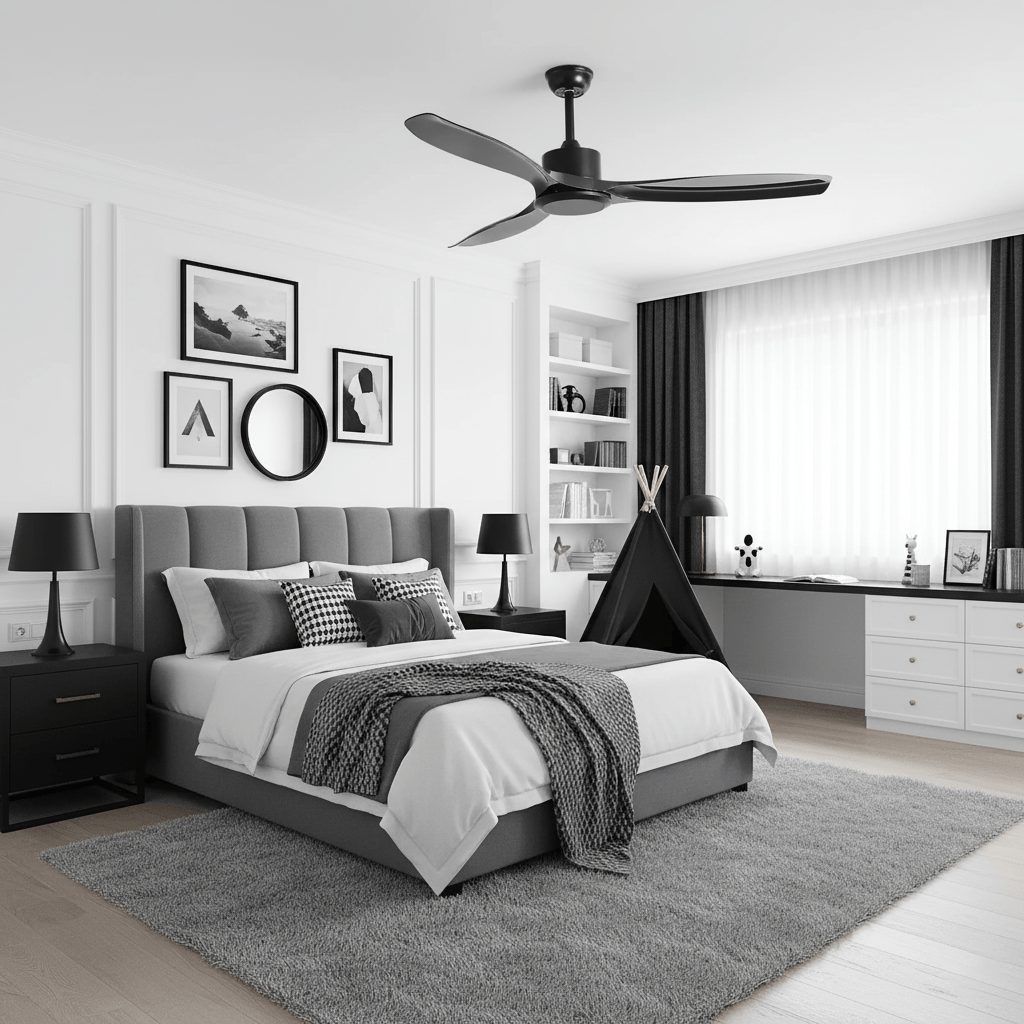 Amelia Ceiling Fan - Vakkerlight