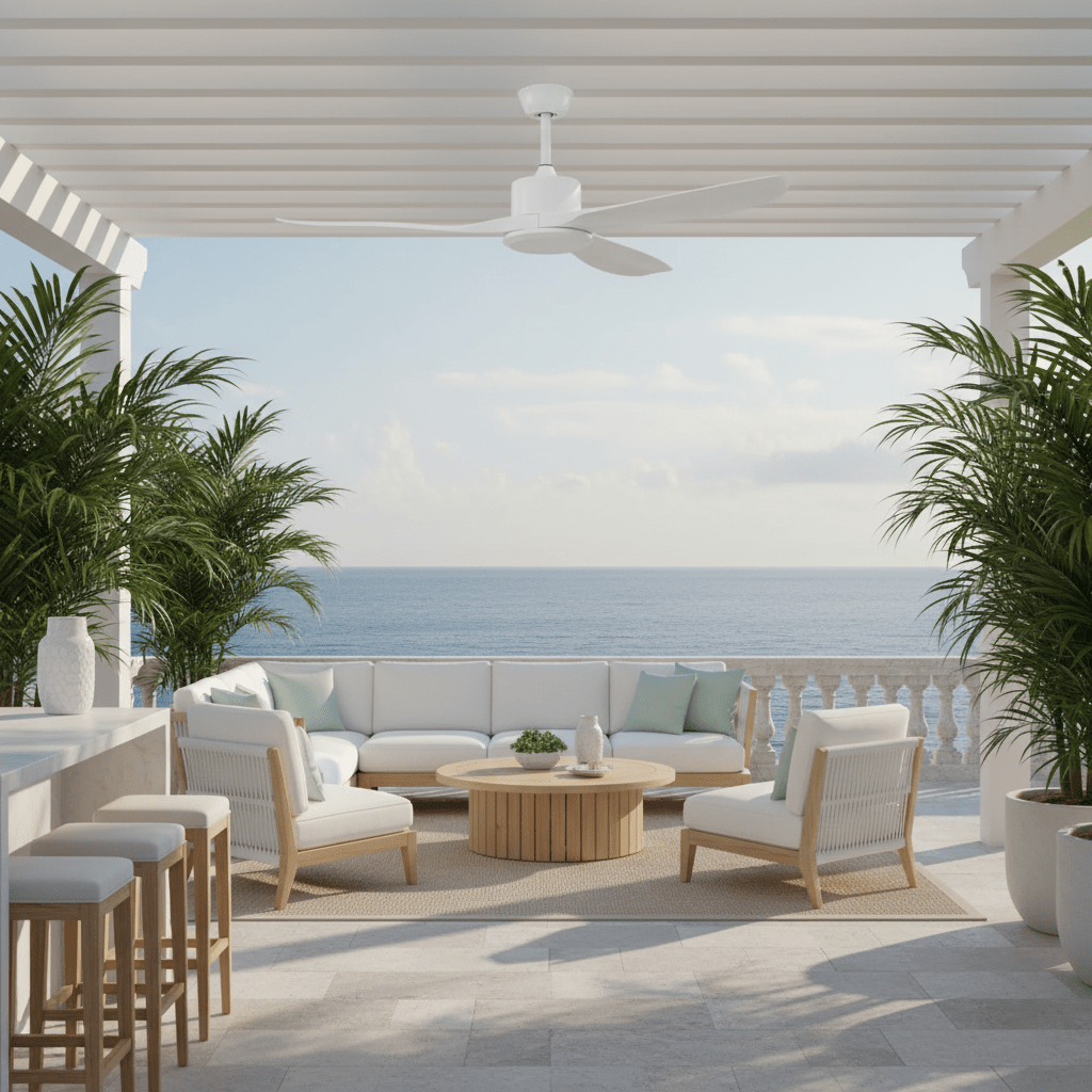 Amelia Ceiling Fan - Vakkerlight