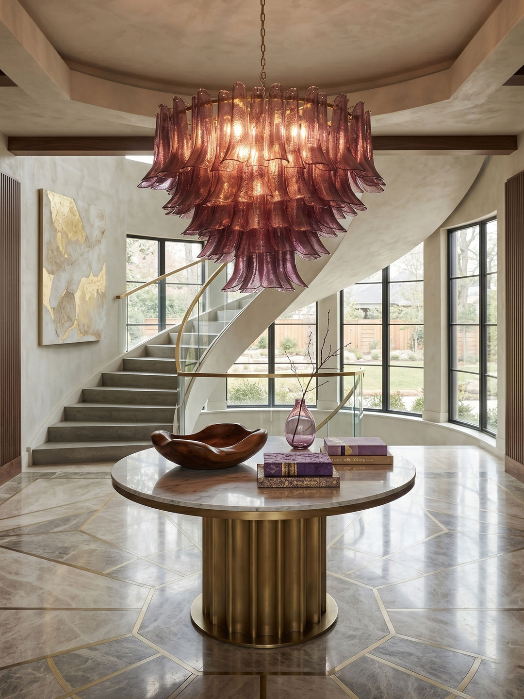 Amethyst Bloom Chandelier - Vakkerlight