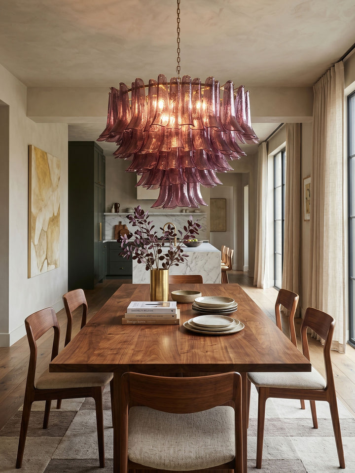 Amethyst Bloom Chandelier - Vakkerlight