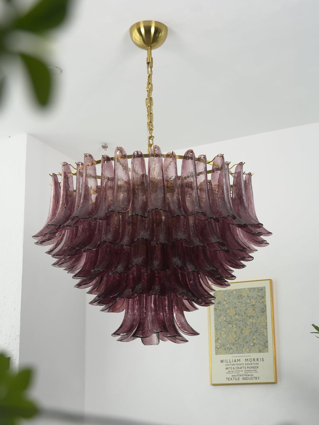 Amethyst Bloom Chandelier - Vakkerlight