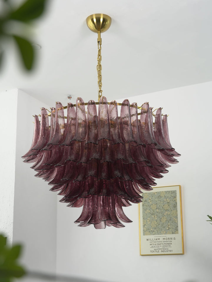 Amethyst Bloom Chandelier - Vakkerlight