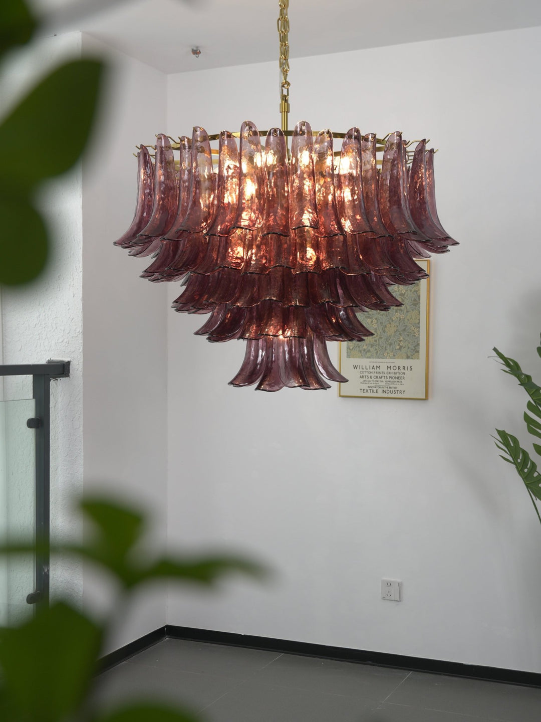 Amethyst Bloom Chandelier - Vakkerlight