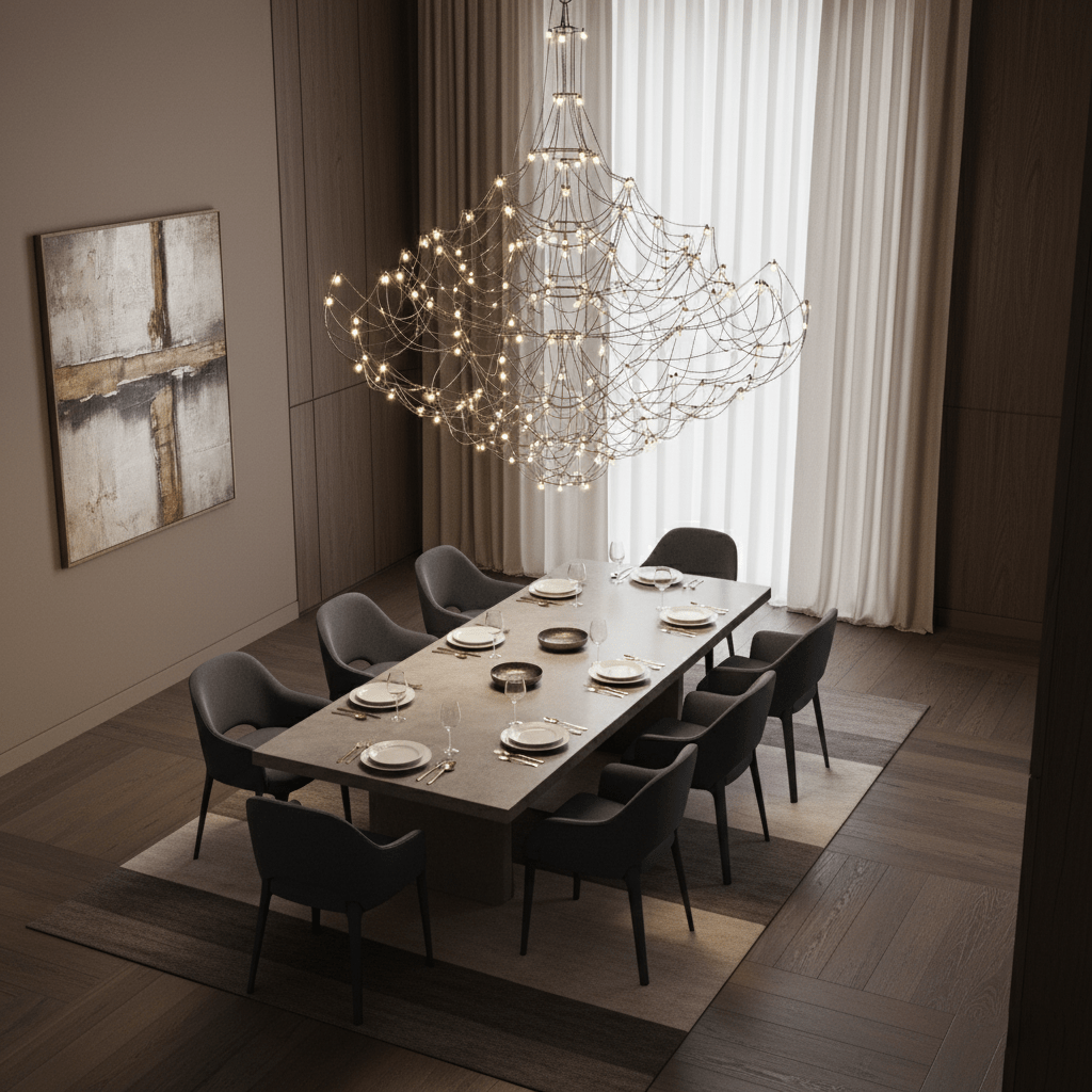 Amos Light Group Chandelier - Vakkerlight