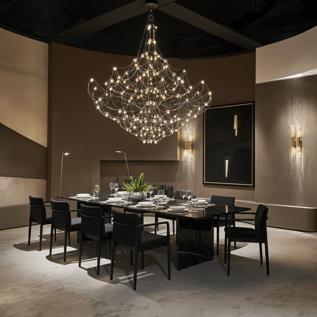 Amos Light Group Chandelier - Vakkerlight